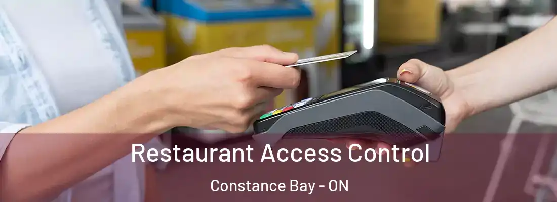  Restaurant Access Control Constance Bay - ON