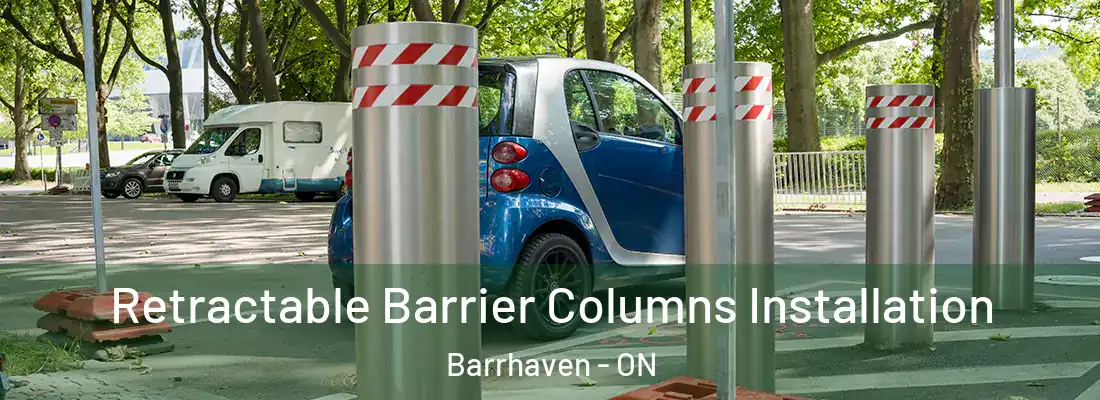  Retractable Barrier Columns Installation Barrhaven - ON