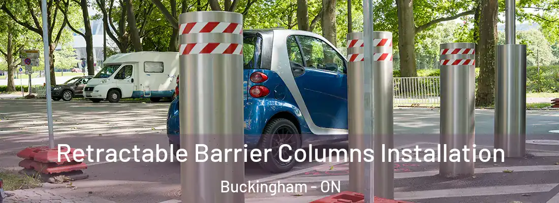  Retractable Barrier Columns Installation Buckingham - ON