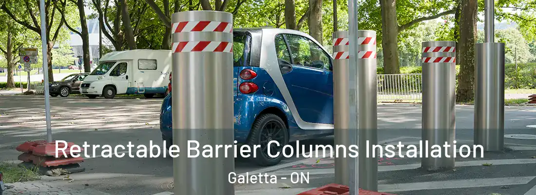  Retractable Barrier Columns Installation Galetta - ON