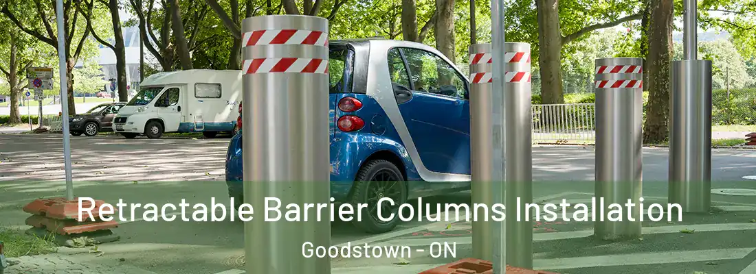  Retractable Barrier Columns Installation Goodstown - ON