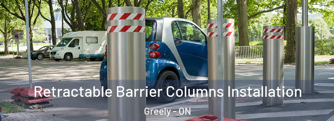  Retractable Barrier Columns Installation Greely - ON