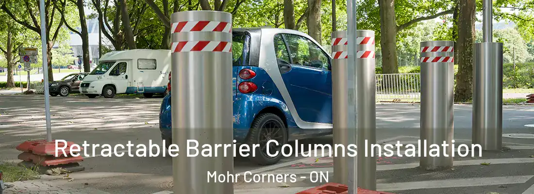  Retractable Barrier Columns Installation Mohr Corners - ON