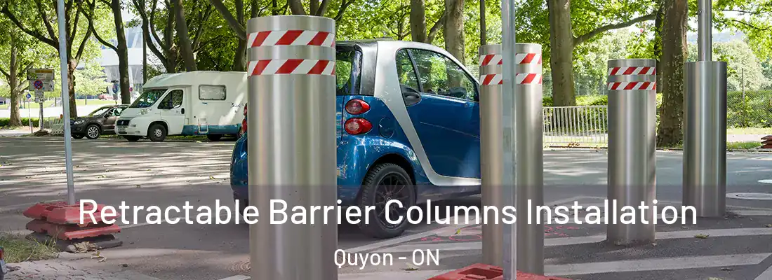  Retractable Barrier Columns Installation Quyon - ON
