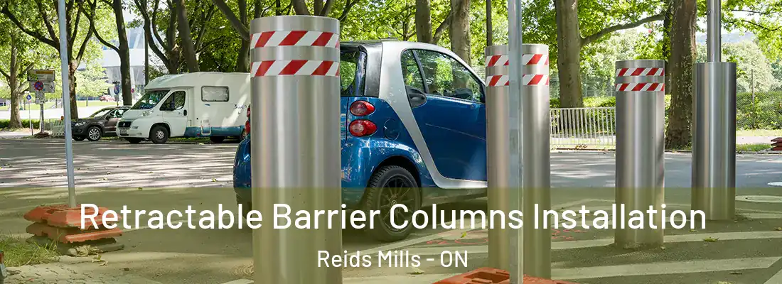  Retractable Barrier Columns Installation Reids Mills - ON