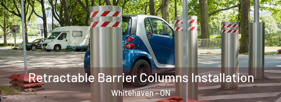  Retractable Barrier Columns Installation Whitehaven - ON