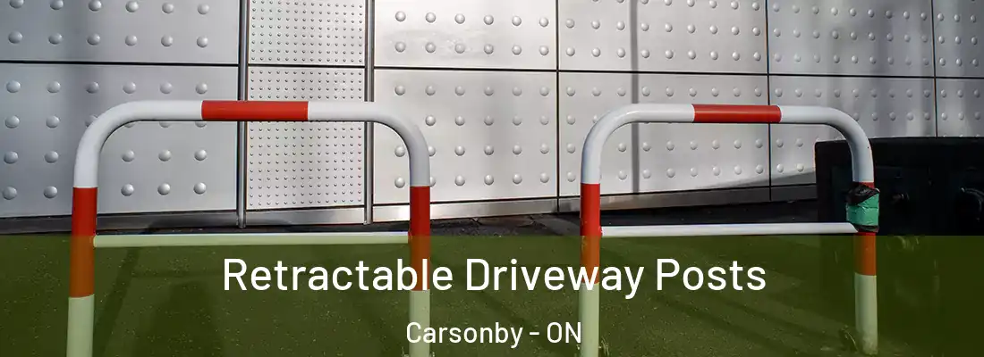  Retractable Driveway Posts Carsonby - ON