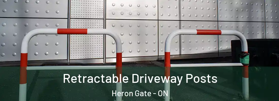  Retractable Driveway Posts Heron Gate - ON
