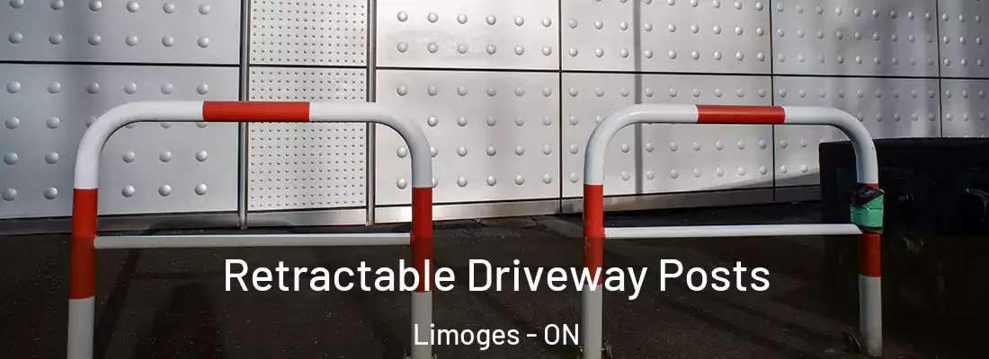  Retractable Driveway Posts Limoges - ON