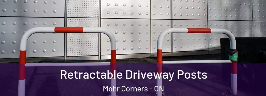  Retractable Driveway Posts Mohr Corners - ON
