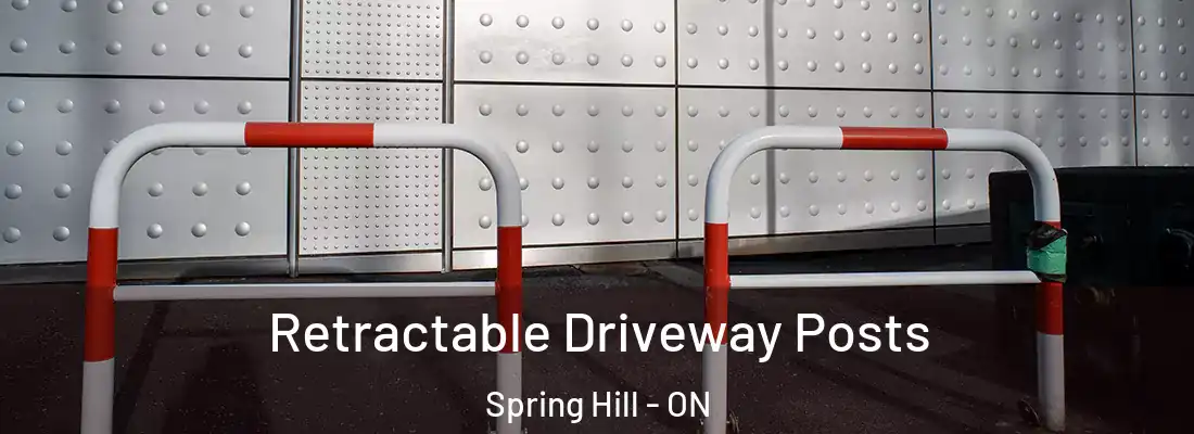  Retractable Driveway Posts Spring Hill - ON