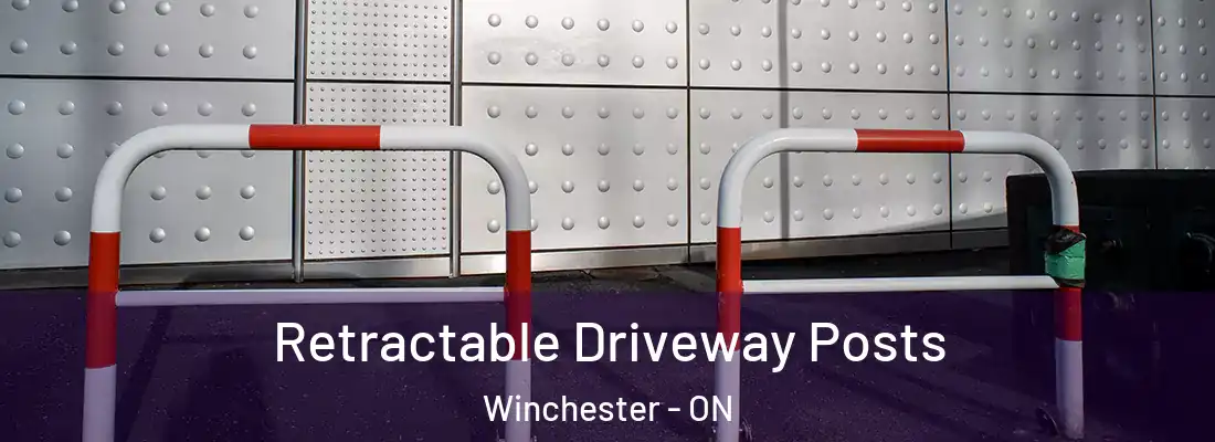  Retractable Driveway Posts Winchester - ON