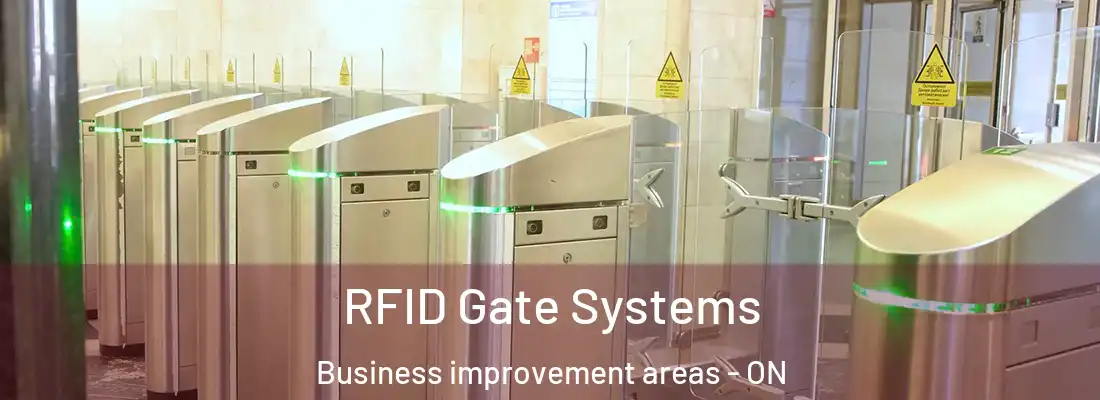  RFID Gate Systems Business improvement areas - ON