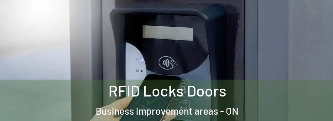  RFID Locks Doors Business improvement areas - ON