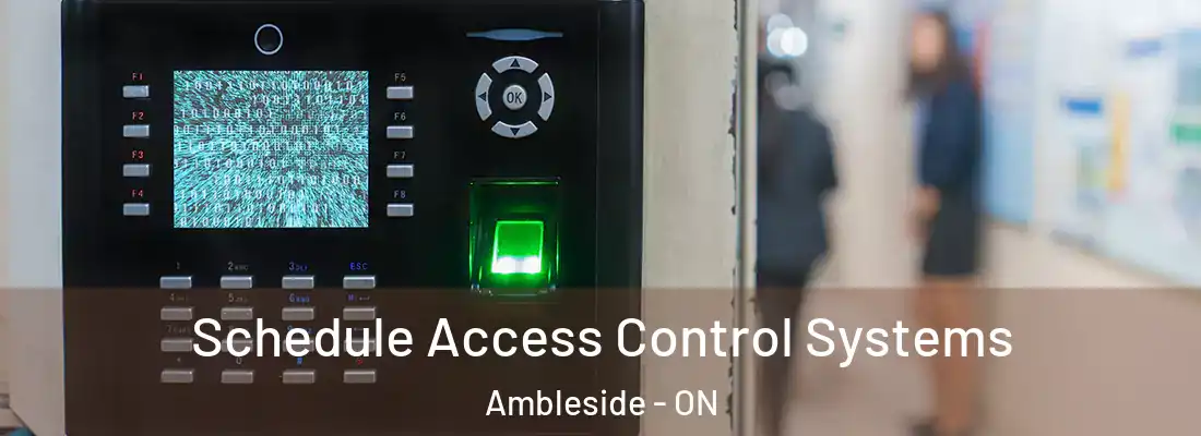  Schedule Access Control Systems Ambleside - ON