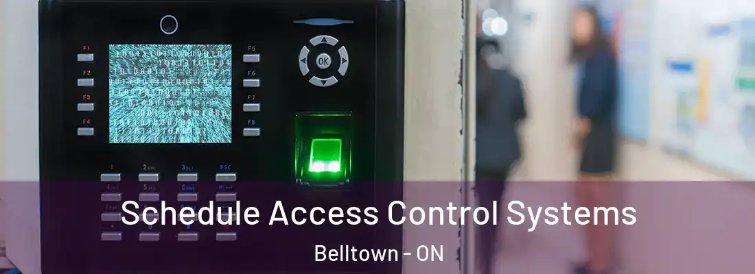 Schedule Access Control Systems Belltown - ON