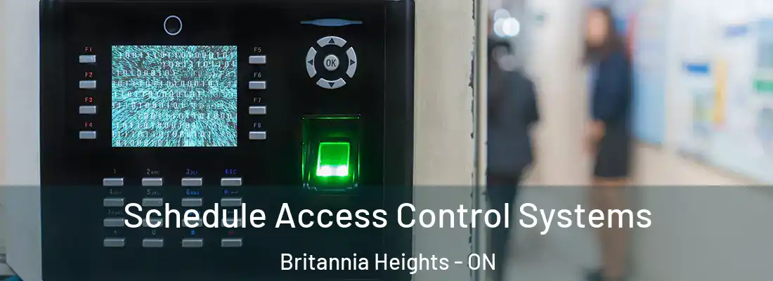  Schedule Access Control Systems Britannia Heights - ON