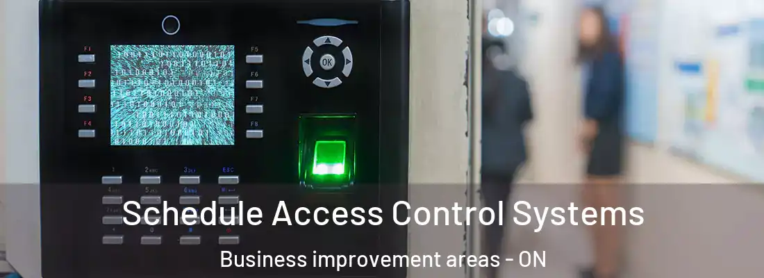  Schedule Access Control Systems Business improvement areas - ON