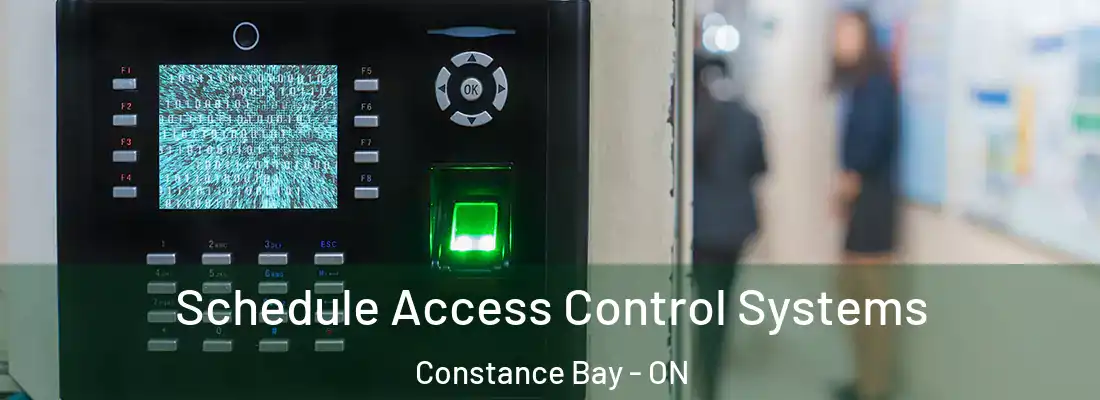  Schedule Access Control Systems Constance Bay - ON