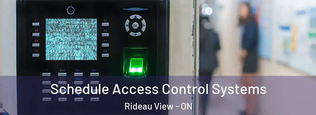  Schedule Access Control Systems Rideau View - ON