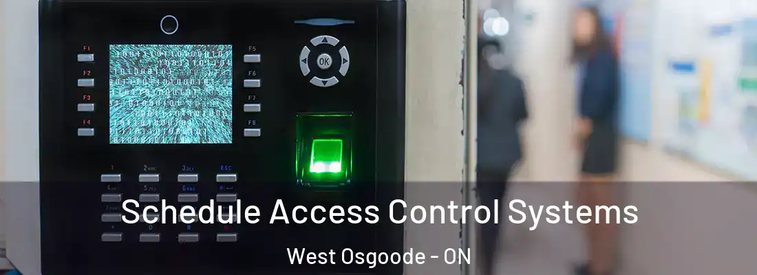  Schedule Access Control Systems West Osgoode - ON