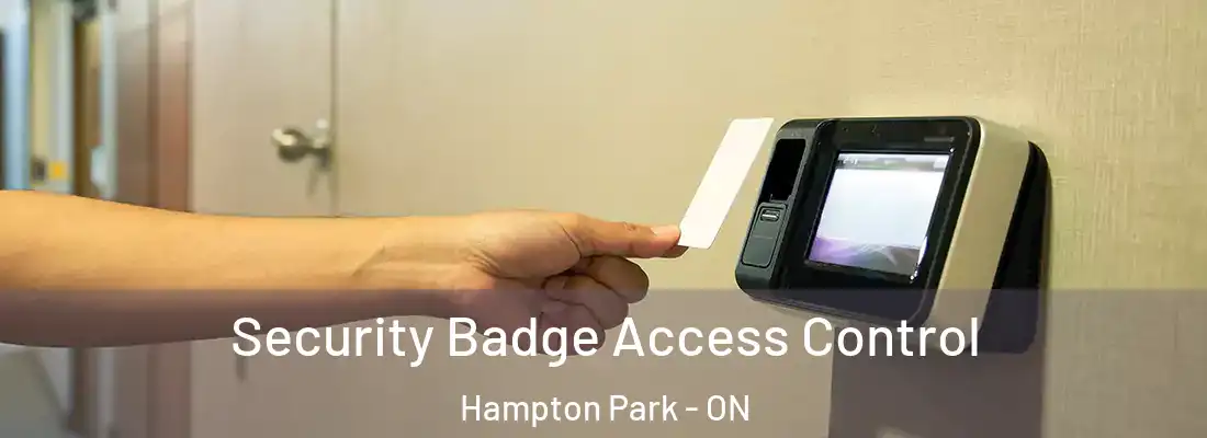  Security Badge Access Control Hampton Park - ON