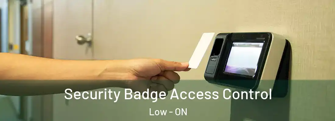  Security Badge Access Control Low - ON