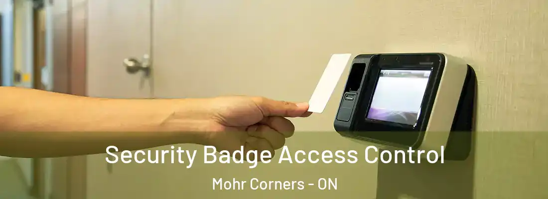  Security Badge Access Control Mohr Corners - ON