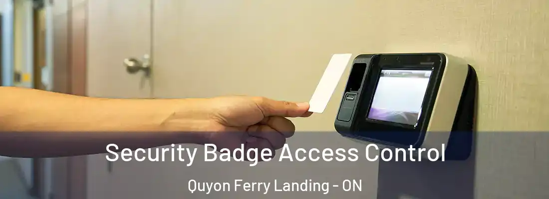  Security Badge Access Control Quyon Ferry Landing - ON