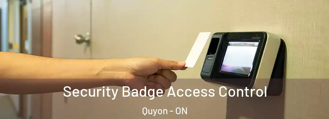  Security Badge Access Control Quyon - ON