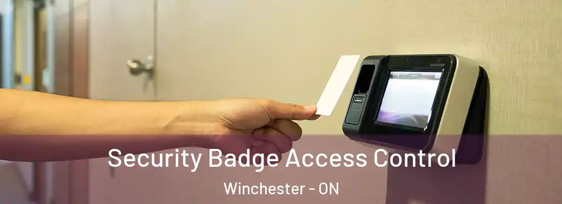  Security Badge Access Control Winchester - ON