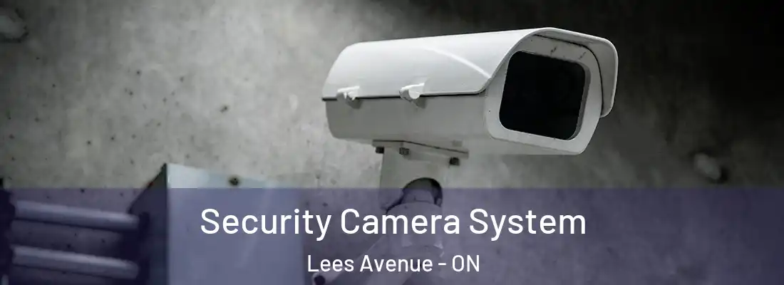  Security Camera System Lees Avenue - ON