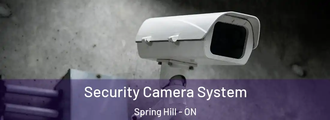  Security Camera System Spring Hill - ON
