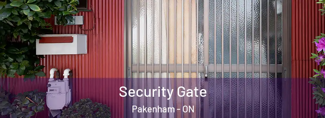  Security Gate Pakenham - ON