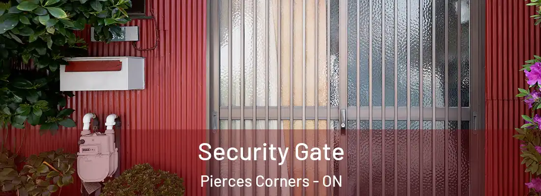  Security Gate Pierces Corners - ON