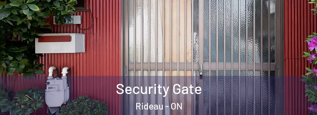  Security Gate Rideau - ON
