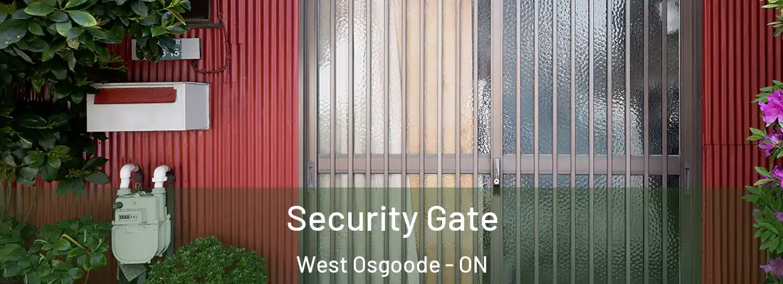  Security Gate West Osgoode - ON