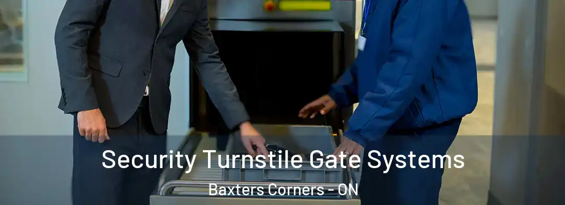  Security Turnstile Gate Systems Baxters Corners - ON