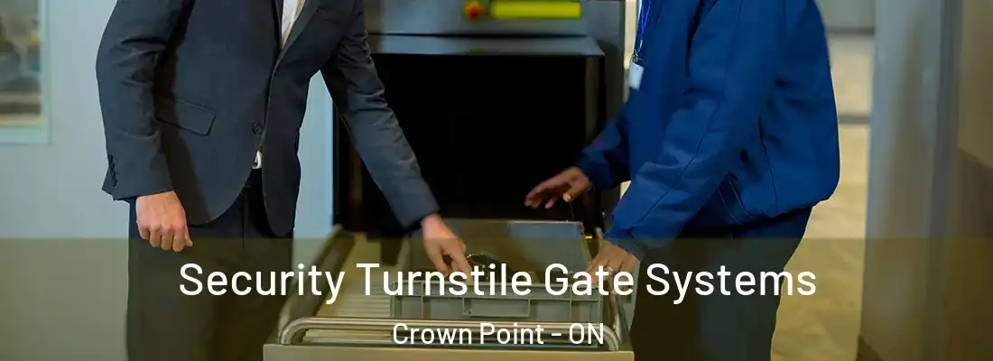  Security Turnstile Gate Systems Crown Point - ON