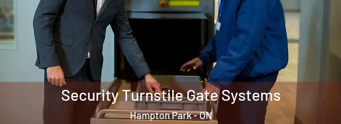  Security Turnstile Gate Systems Hampton Park - ON