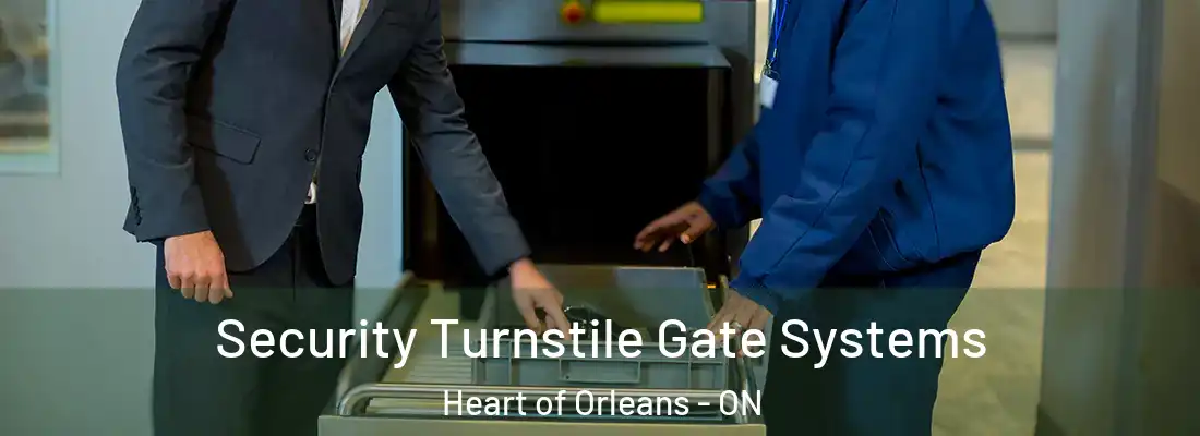  Security Turnstile Gate Systems Heart of Orleans - ON