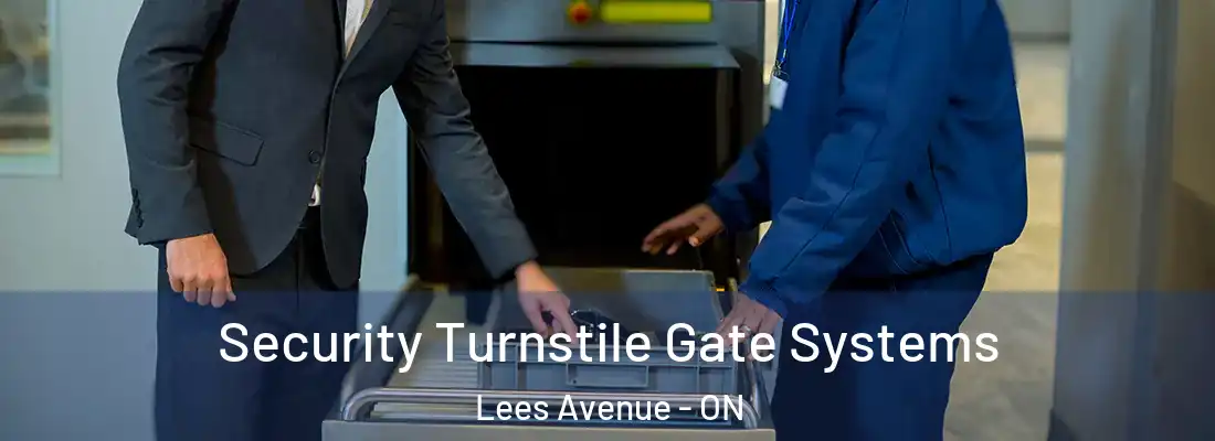 Security Turnstile Gate Systems Lees Avenue - ON