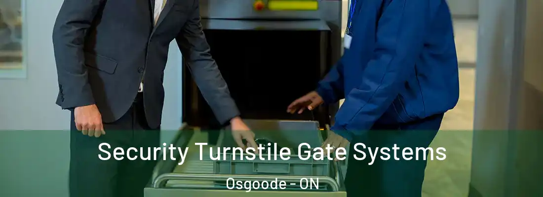  Security Turnstile Gate Systems Osgoode - ON