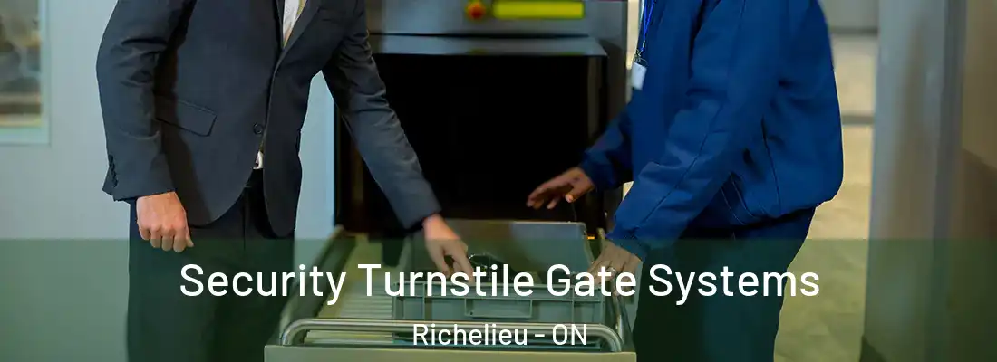  Security Turnstile Gate Systems Richelieu - ON