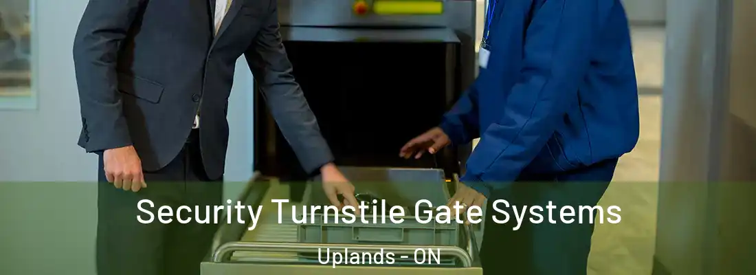  Security Turnstile Gate Systems Uplands - ON