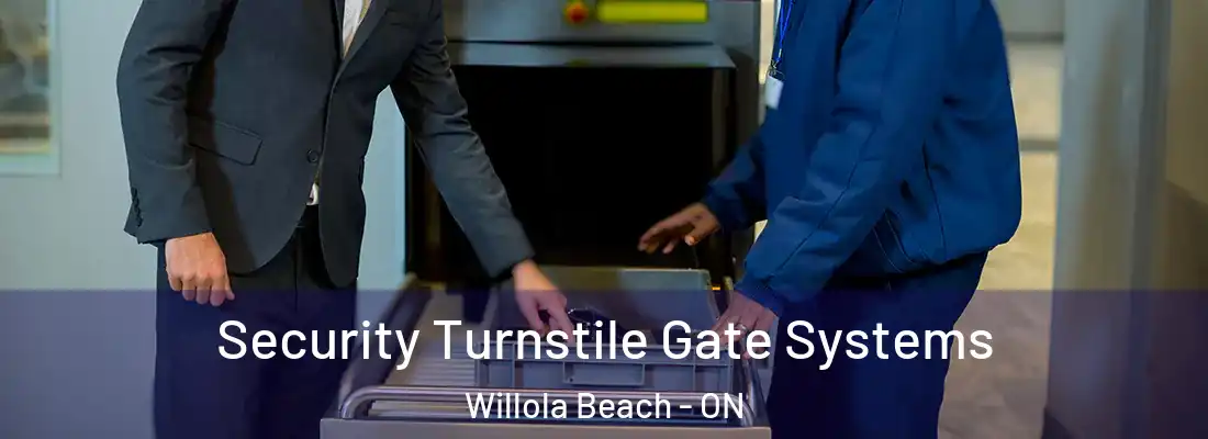  Security Turnstile Gate Systems Willola Beach - ON