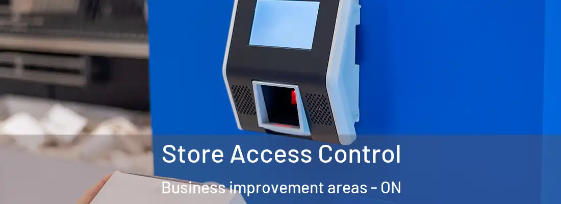  Store Access Control Business improvement areas - ON