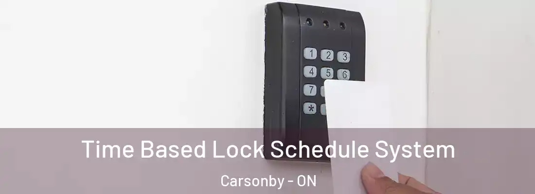  Time Based Lock Schedule System Carsonby - ON