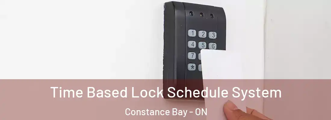  Time Based Lock Schedule System Constance Bay - ON