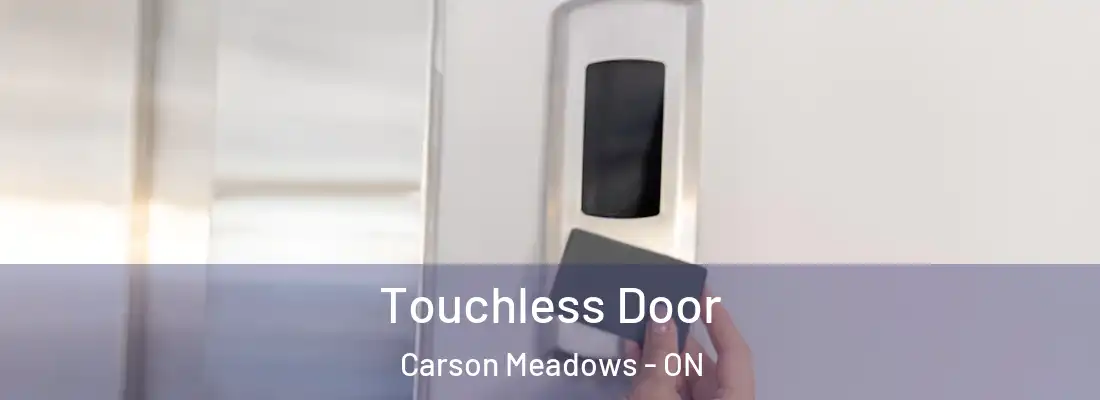  Touchless Door Carson Meadows - ON